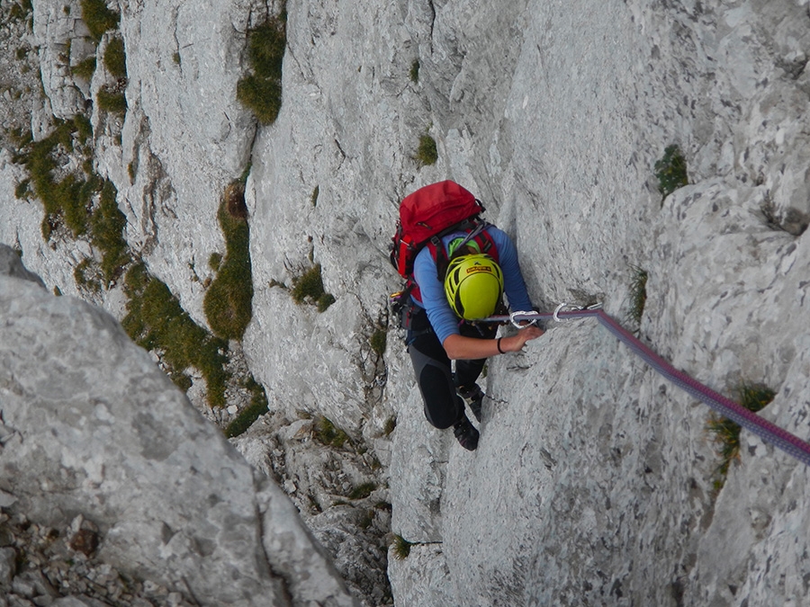 Pizzo Arera, Via dei Cugini, Bergamo Alps, Nadia Tiraboschi