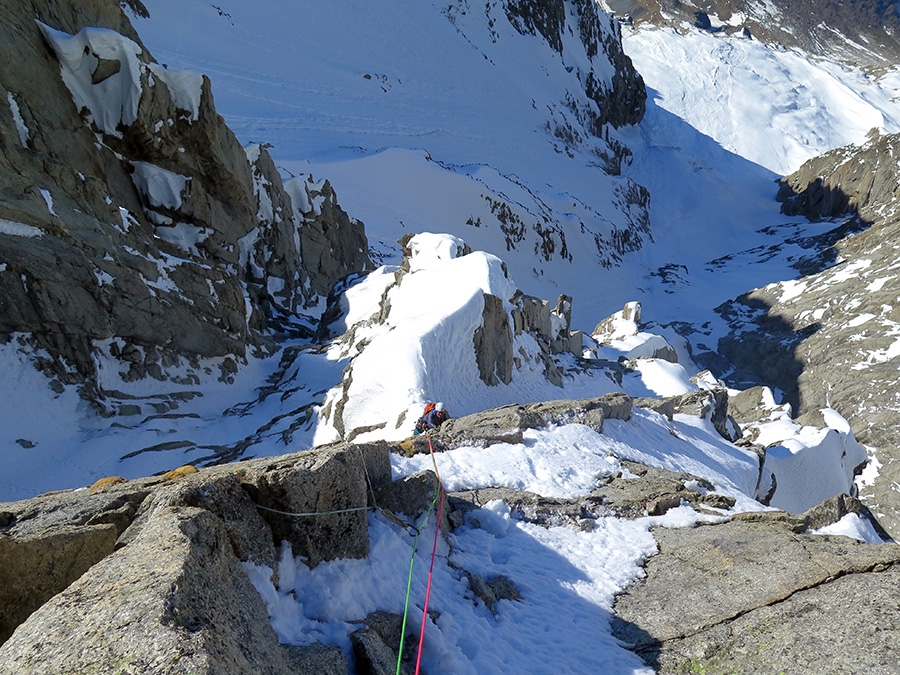 Grandes Jorasses, Monte Bianco, Enrico Bonino, Jon Bracey