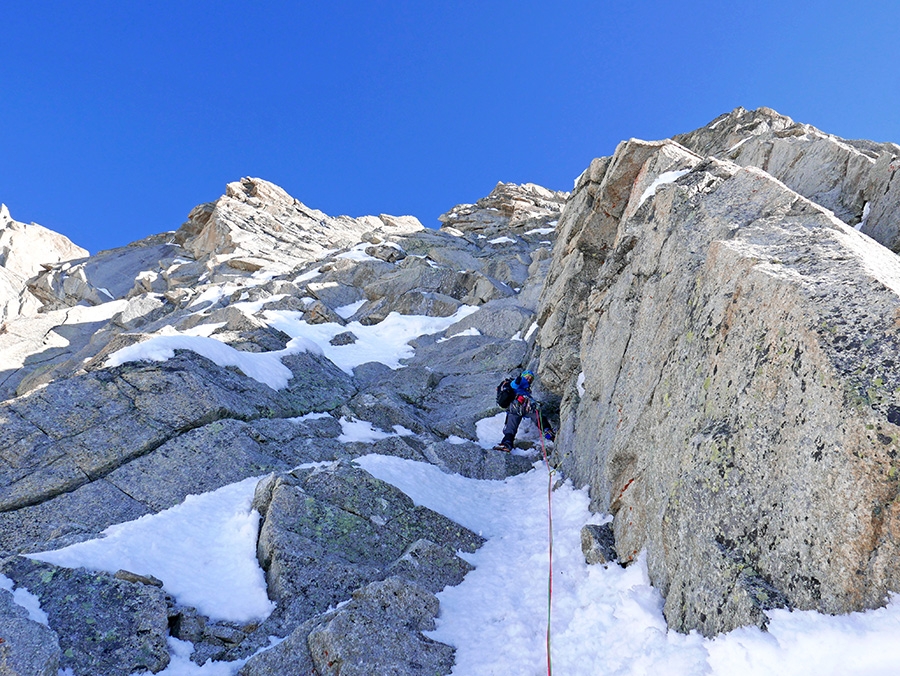 Grandes Jorasses, Monte Bianco, Enrico Bonino, Jon Bracey