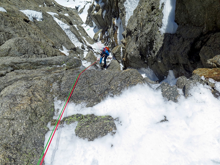 Grandes Jorasses, Mont Blanc, Enrico Bonino, Jon Bracey