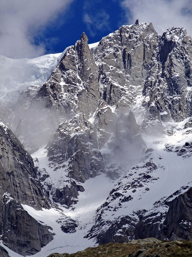 Grandes Jorasses, Monte Bianco, Enrico Bonino, Jon Bracey