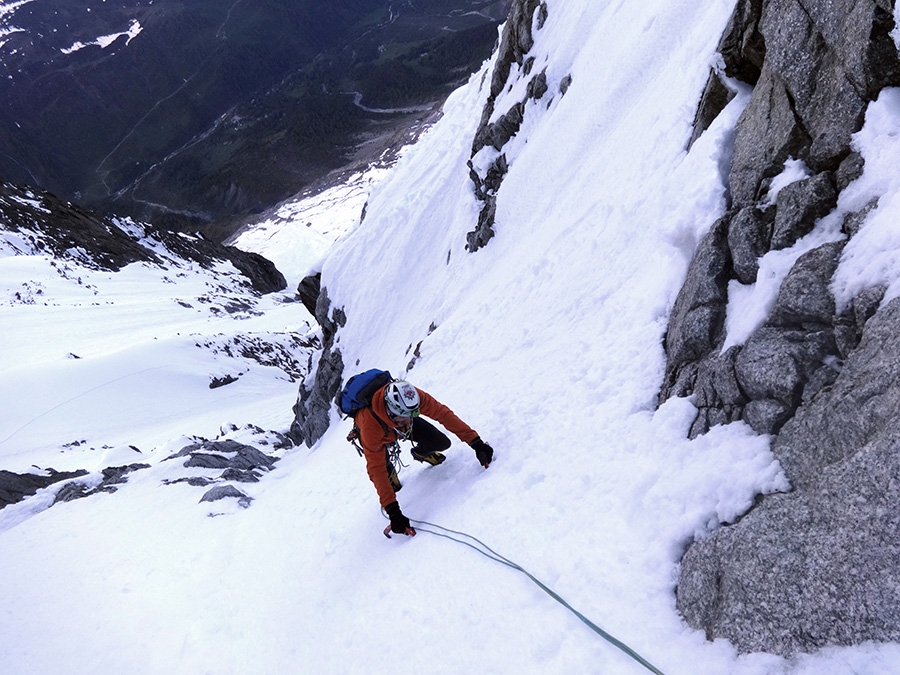 Grandes Jorasses, Mont Blanc, Enrico Bonino, Jon Bracey