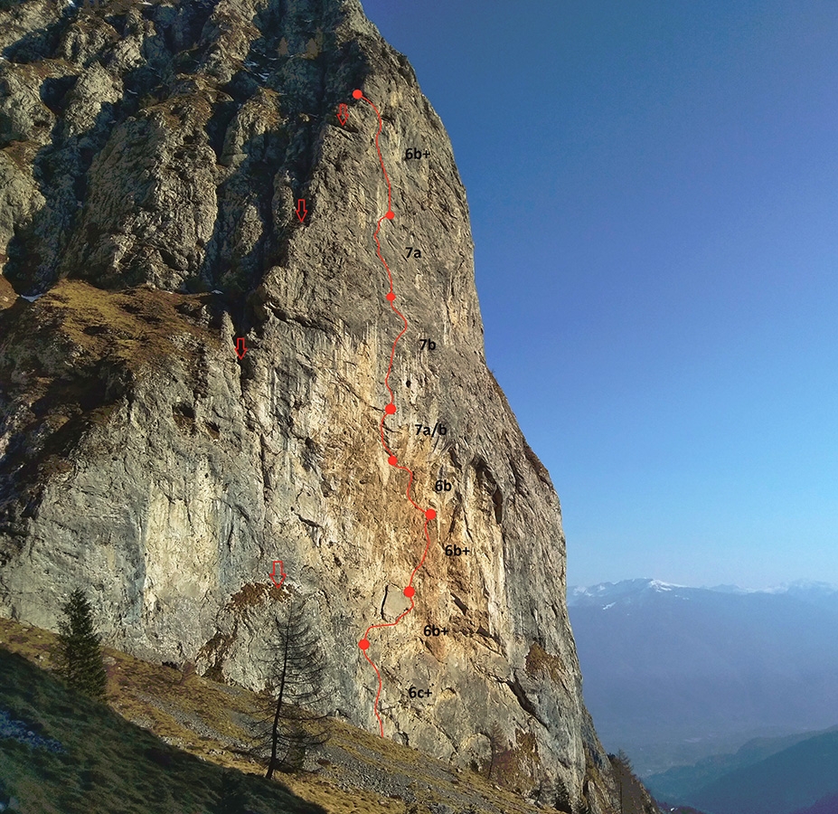 Il Viandante sul mare di nebbia, Bergamo Alps, Camillo Bussolati, Roberto Conti, Enrico Piccinelli, Gabriele Tonelli