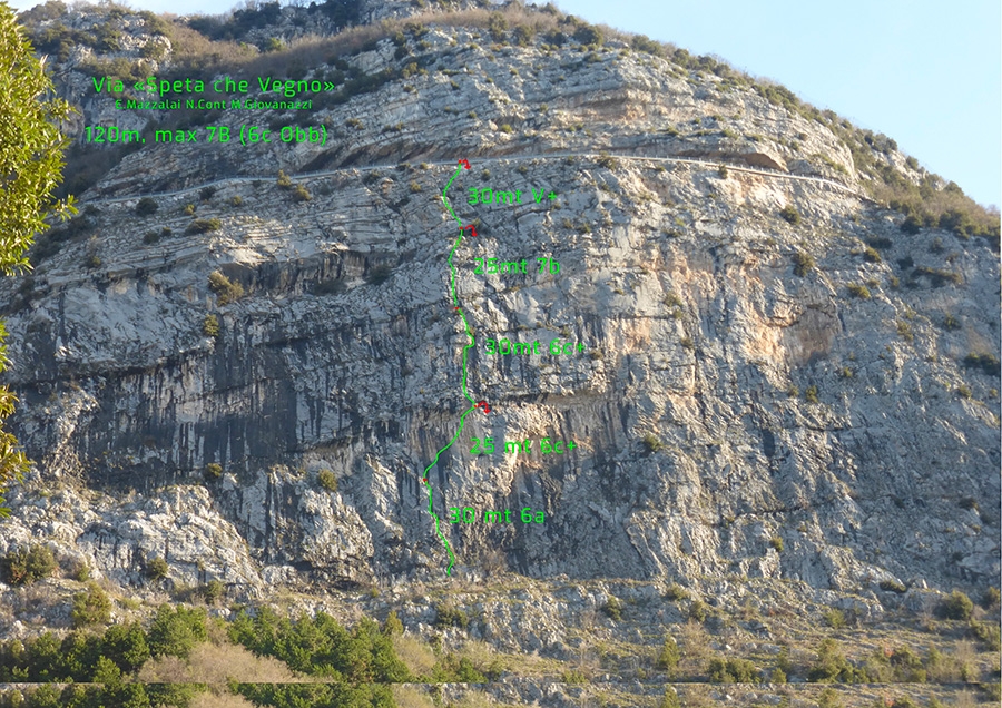 Roccione di Ranzo, Valle del Sarca