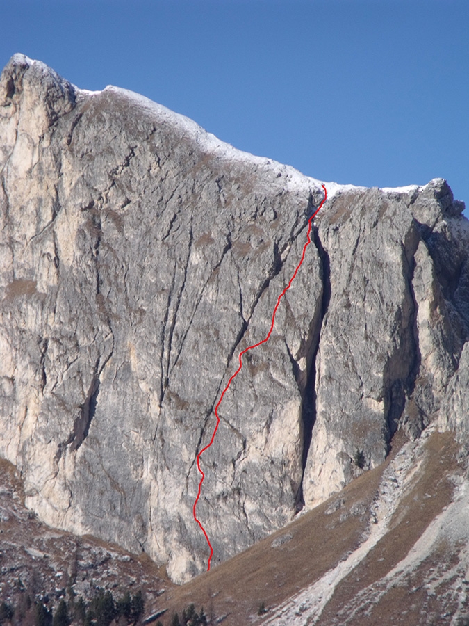 Monte Castello, Setsass, Dolomiti