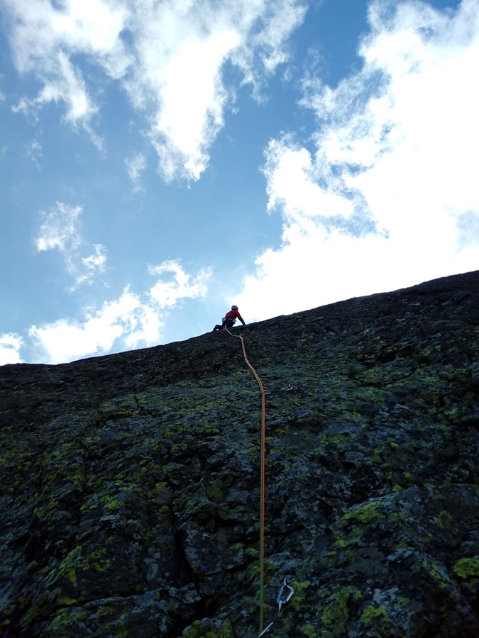 Denti della Vecchia, arrampicata classica e piacevole