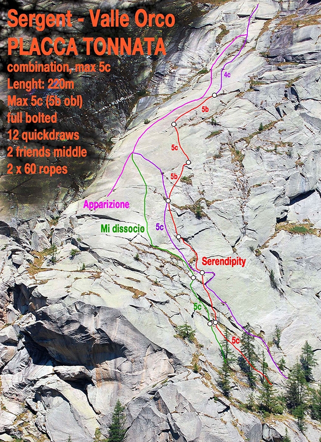 Valle Orco climbing