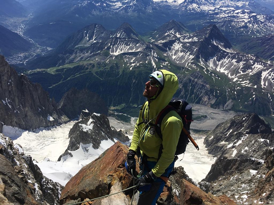 Pilier Rouge du Brouillard, Mont Blanc