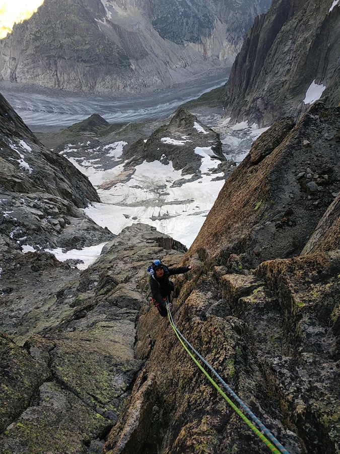 Gendarme du Cardinal, Mont Blanc