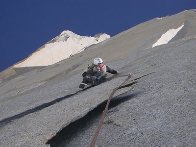 Slovenian pataGOnia 2005 expedition, Silvo Karo, Andrej Grmovsek, Tanja Grmovsek, Monika Kambic Mali