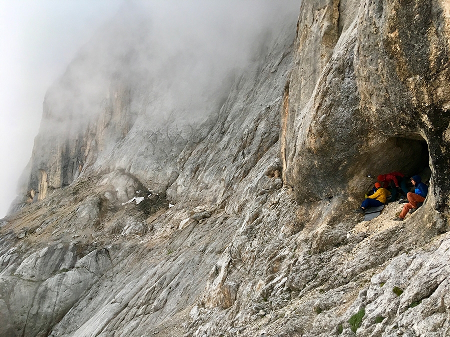Marmolada Dolomiti, Colombo lunatico, Nicolò Geremia, Thomas Gianola