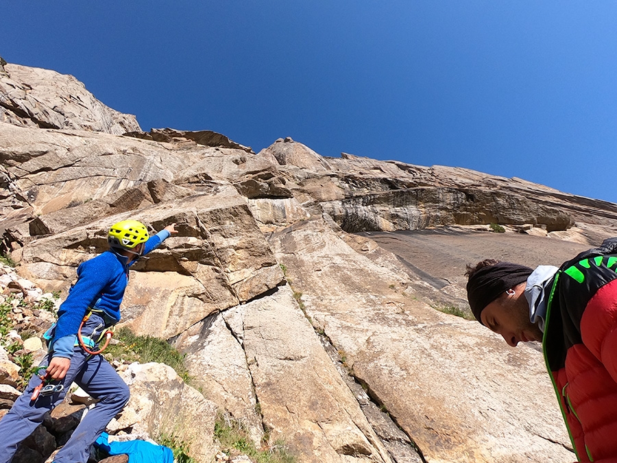 Kyrgyzstan climbing, Dimitri Anghileri, Mirco Grasso, Matteo Motta