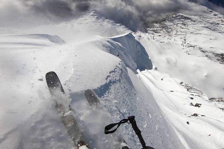 Patagonia sciare, Christophe Henry