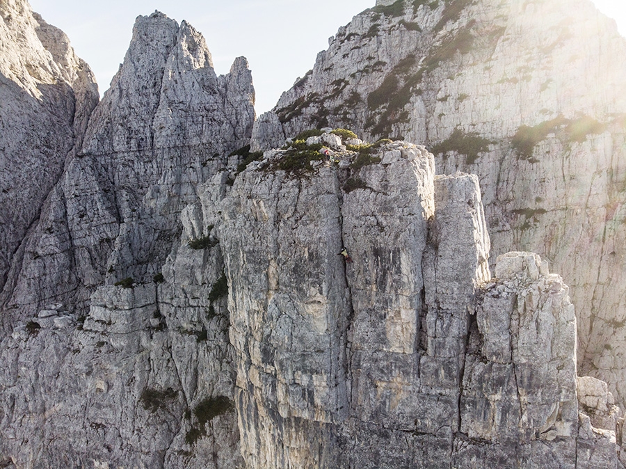 Cima Nord dei Ferùch, Monti del Sole, Bellunese Dolomites