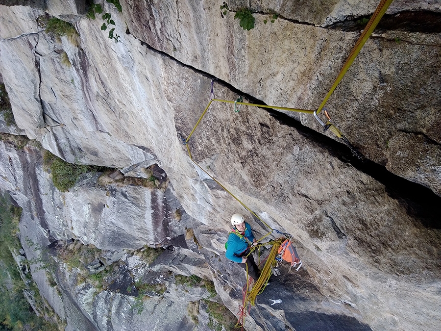 Valle Orco climbing, Umberto Bado, Daniele Gallarato