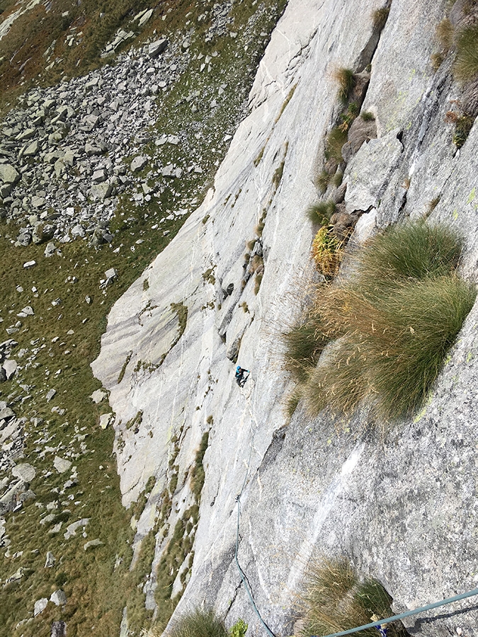 Val di Mello, Escudo del Qualido, Caterina Bassi, Martino Quintavalla