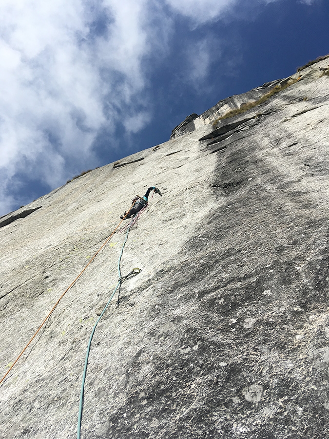 Val di Mello, Escudo del Qualido, Caterina Bassi, Martino Quintavalla