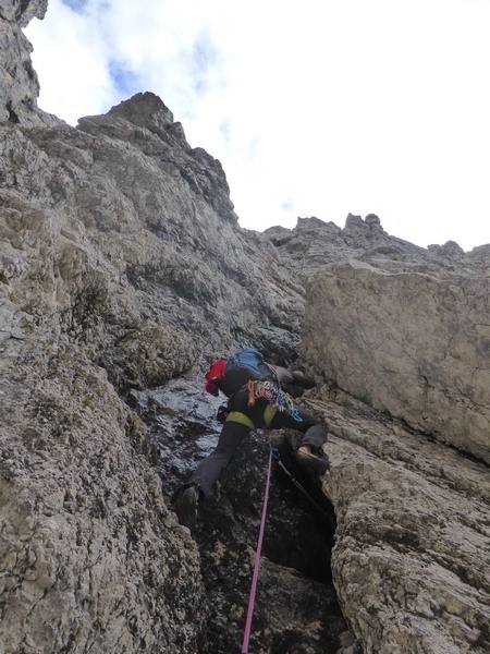 Via dei Camorzieri, Monti del Sole, Dolomiti Bellunesi, Beppe Ballico, Saverio De Toffol
