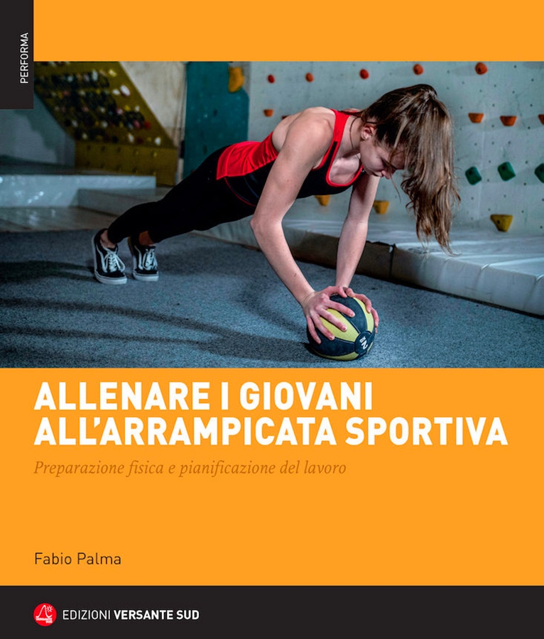 Training young climbers, Fabio Palma