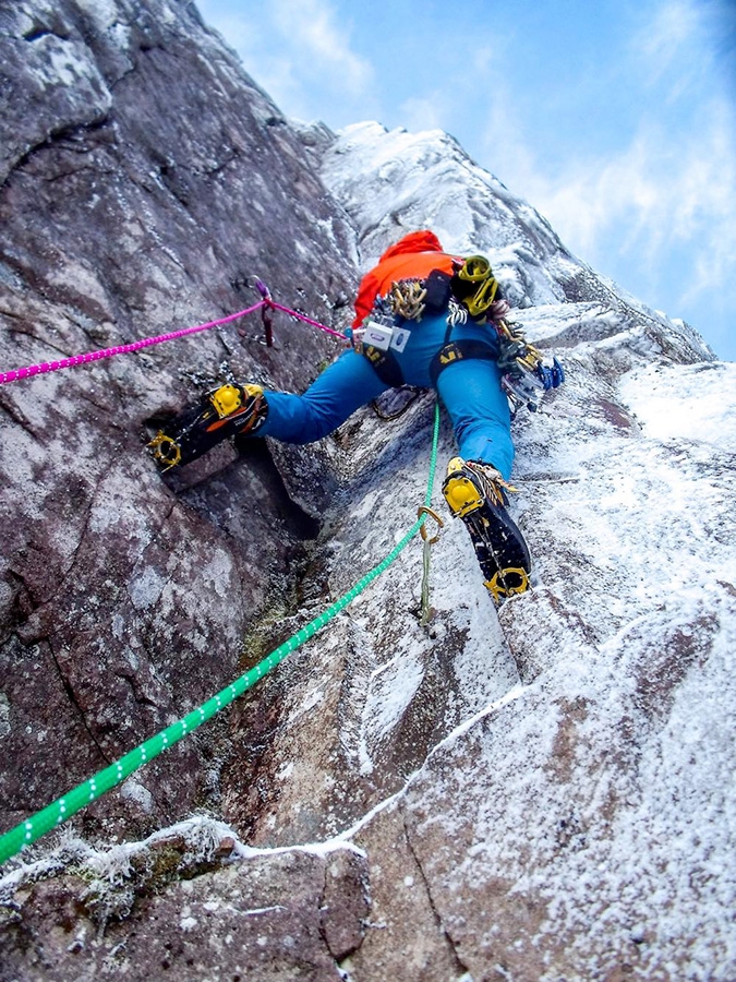 Scottish winter climbing