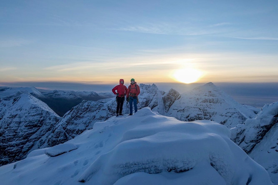 Alpinismo invernale in Scozia