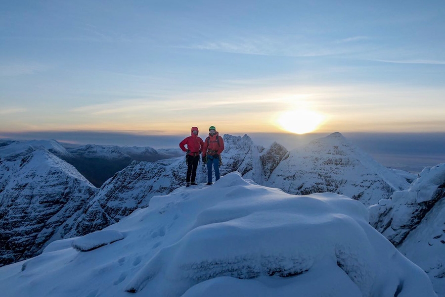 Scottish winter climbing