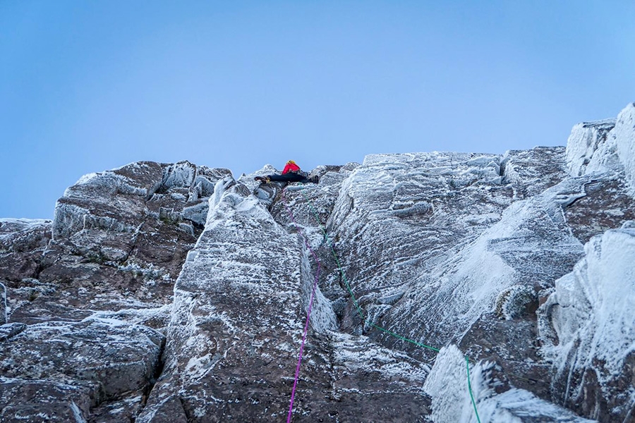 Scottish winter climbing