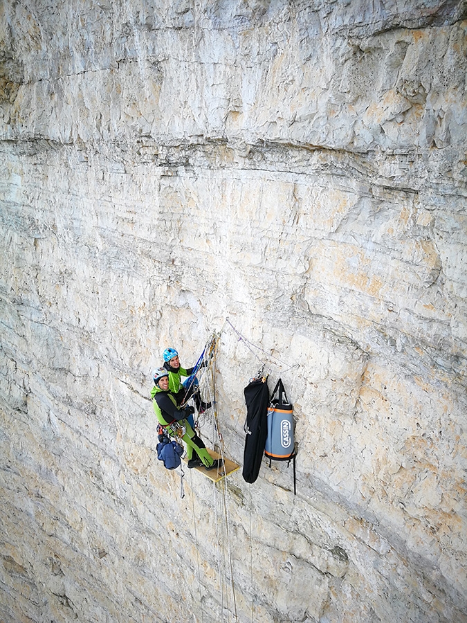 Tre Cime di Lavaredo, Dolomiti, Alessandro Baù, Claudio Migliorini, Nicola Tondini