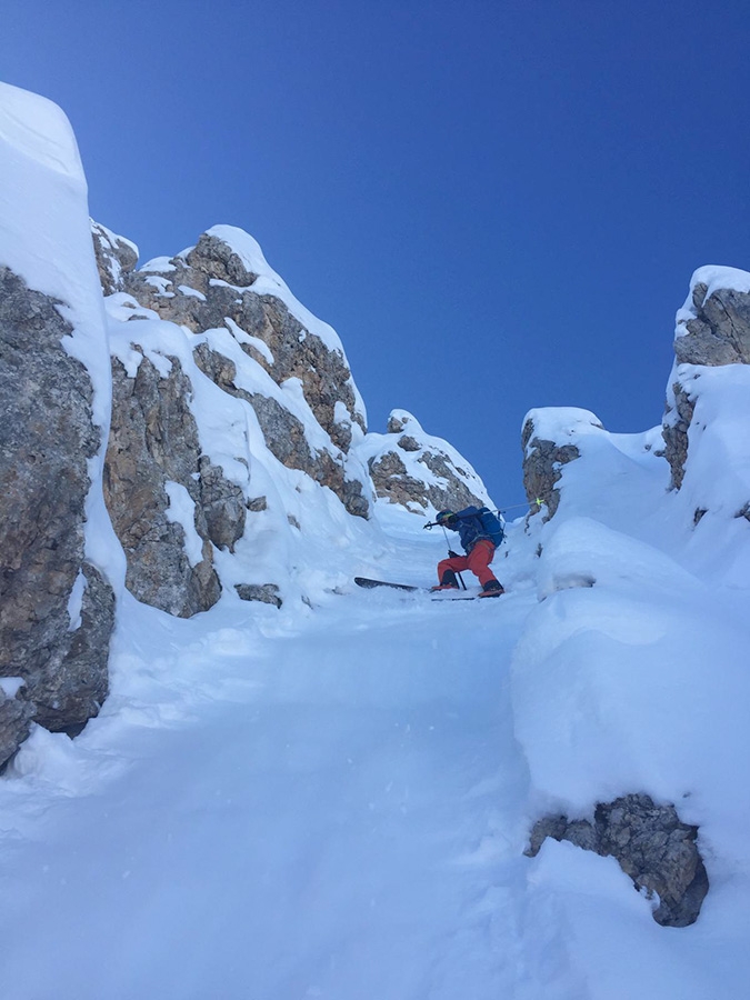 Cima Mugoni Catinaccio, Dolomiti, Lorenzo Battisti, Stefano Tononi