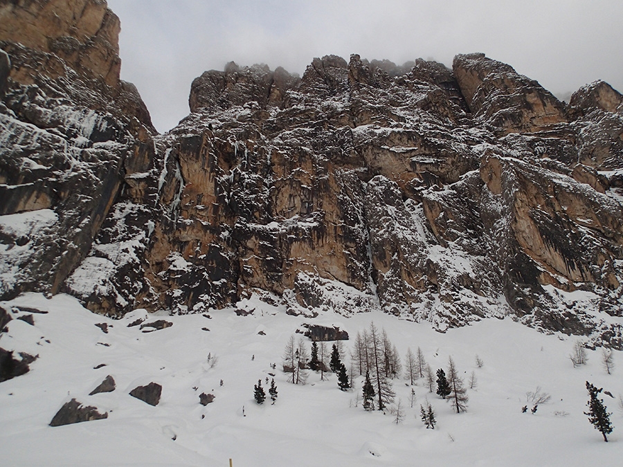Iron Man, Torre Murfrëit, Dolomites, Santiago Padrós, Giovanni Andriano