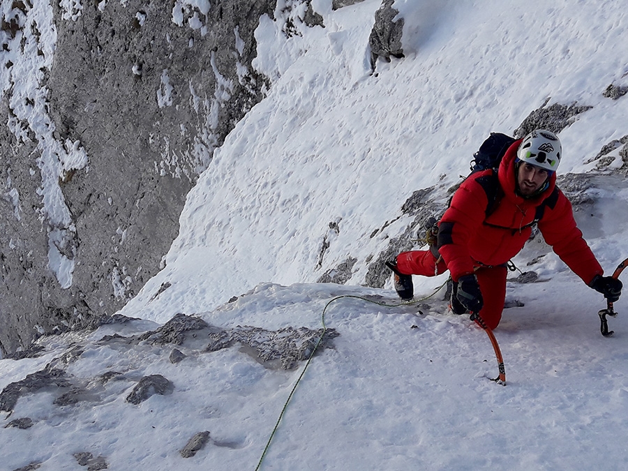 Pizzo di Petto Alpi Orobie, Gabriele Carrara, Yuri Parimbelli, Ennio Spiranelli