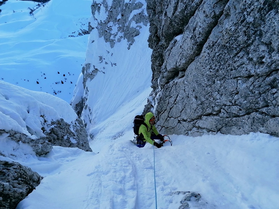 Pizzo di Petto Alpi Orobie, Gabriele Carrara, Yuri Parimbelli, Ennio Spiranelli