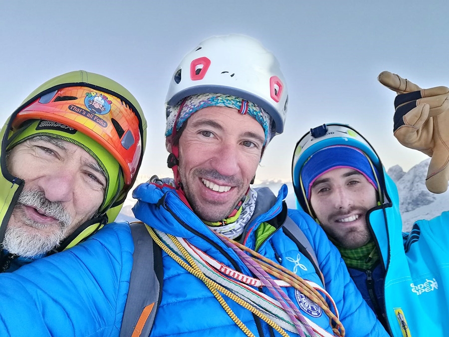 Pizzo di Petto Alpi Orobie, Gabriele Carrara, Yuri Parimbelli, Ennio Spiranelli