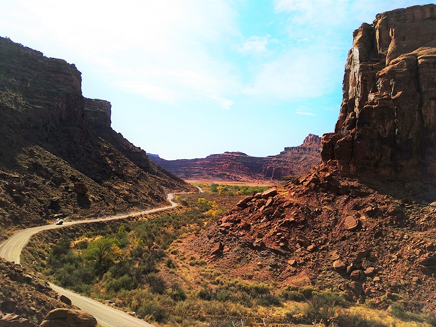 Moab Utah rock climbing