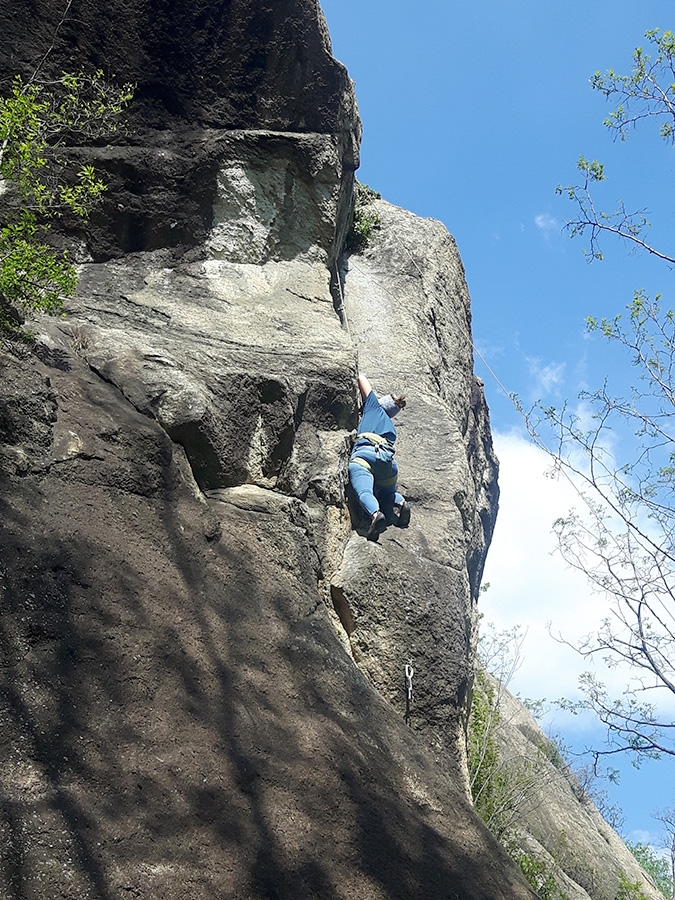 Climbing in Val di Susa