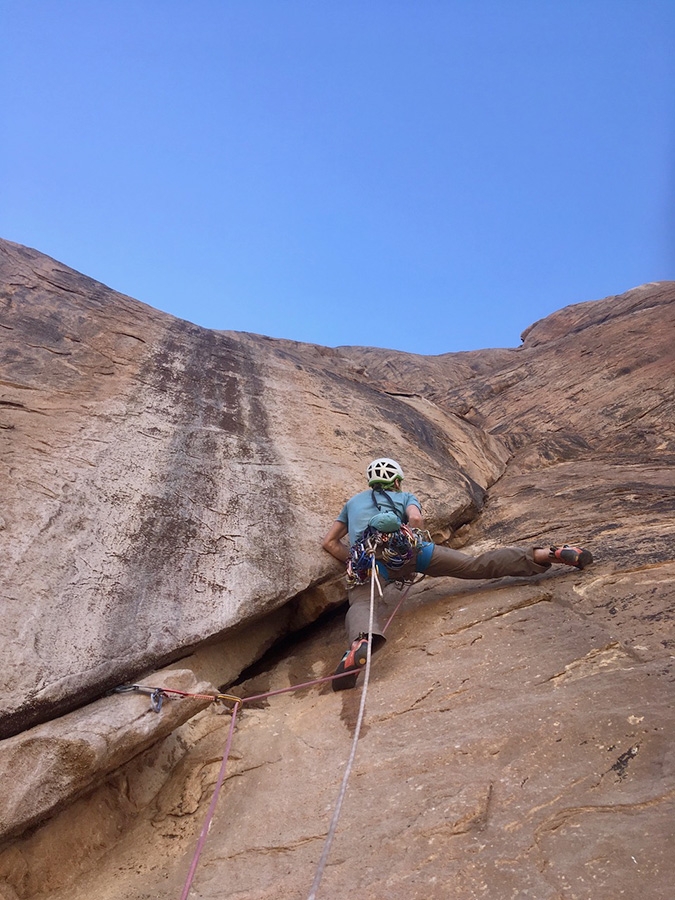 Climbing in Sudan