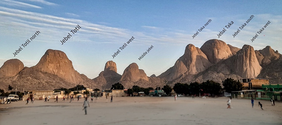 Climbing in Sudan, Chris Warner, Jonny Baker