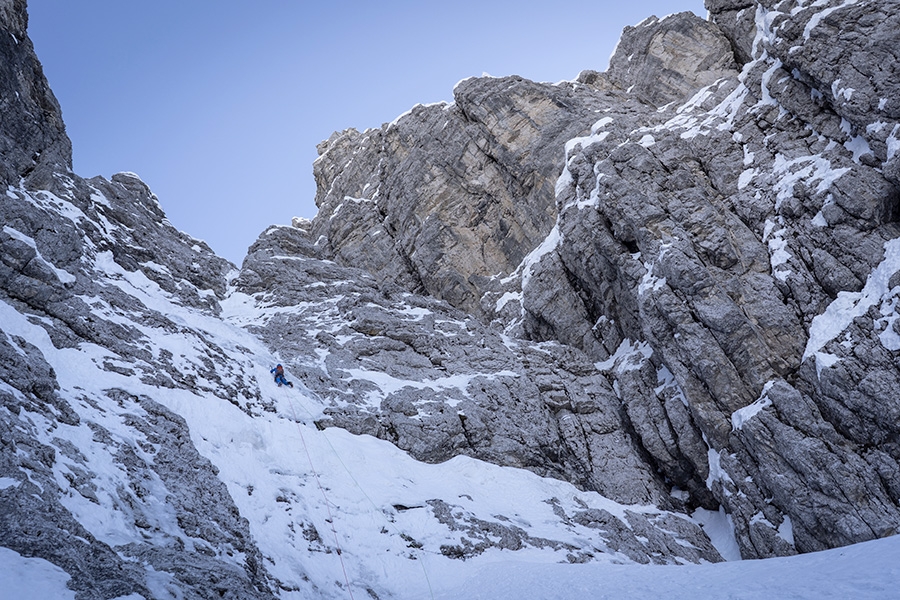 Rocchetta Alta di Bosconero, Zoldo Dolomites, Santiago Padrós, Diego Toigo