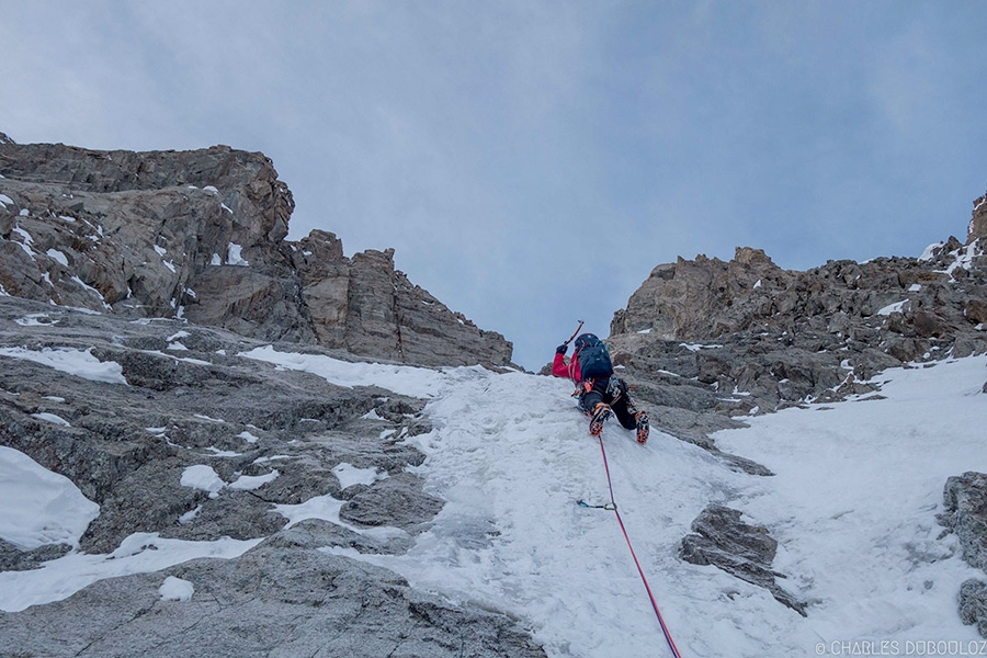 Grande Jorasses, Monte Bianco, Yann Borgnet, Charles Dubouloz