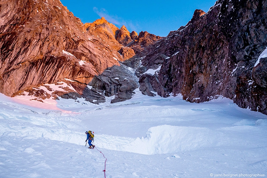 Grande Jorasses, Monte Bianco, Yann Borgnet, Charles Dubouloz