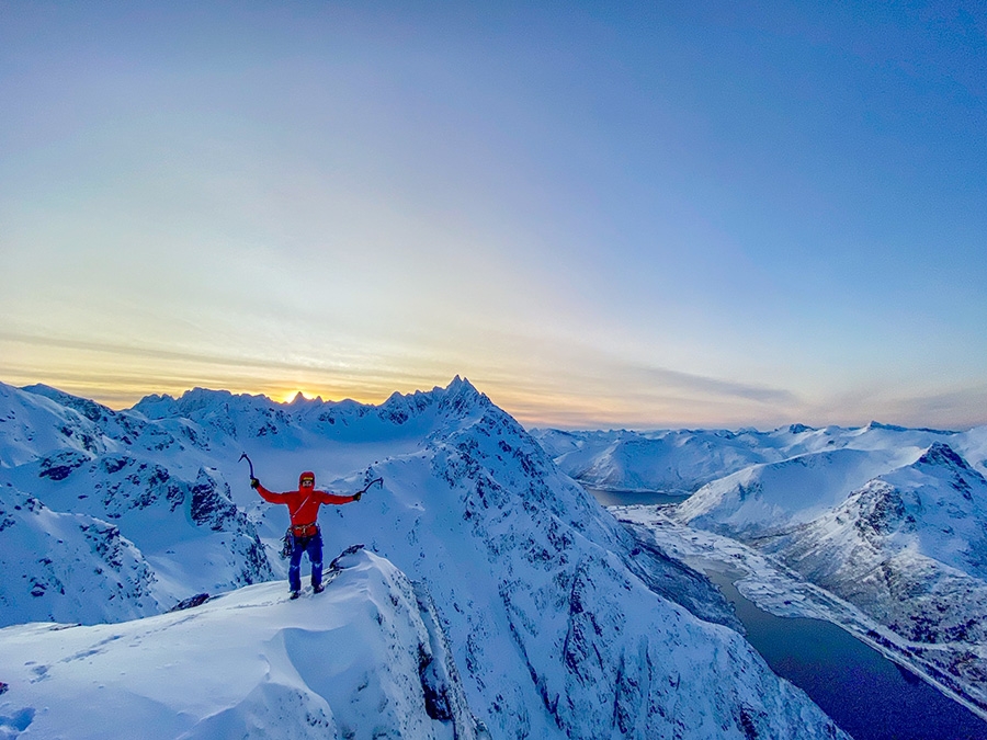 Ice climbing in Norway, Greg Boswell, Jeff Mercier