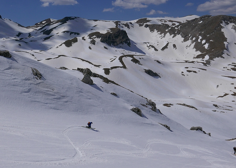 Ski mountaineering in Greece