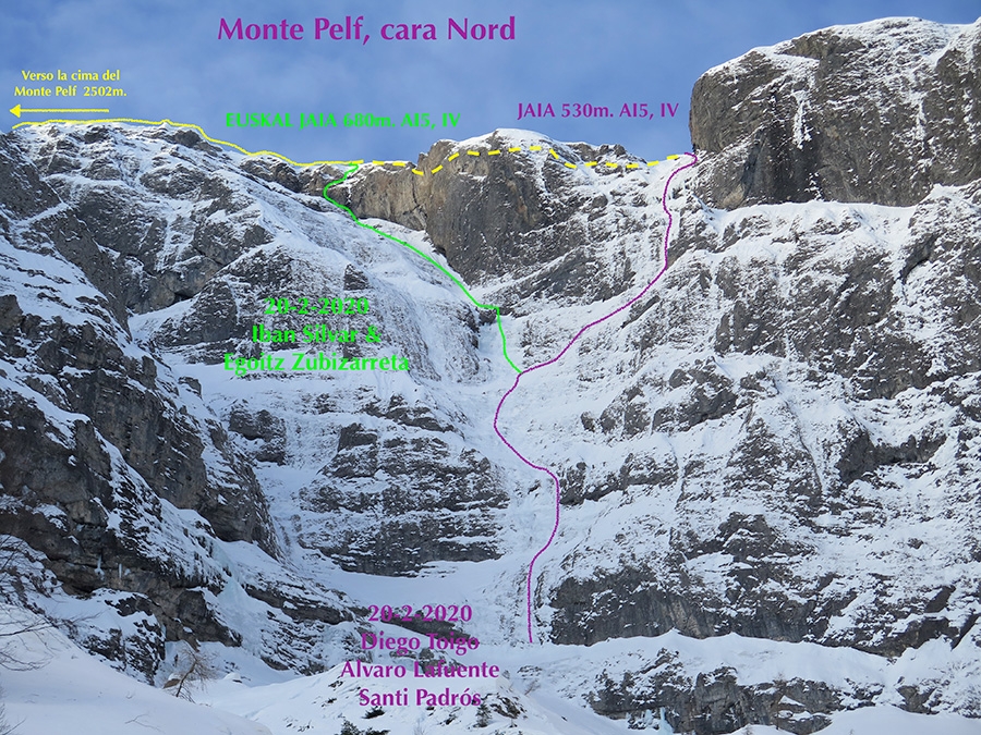Monte Pelf Bellunese Dolomites
