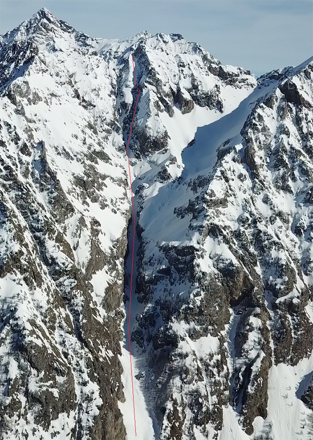 Becca Etresenda West Couloir