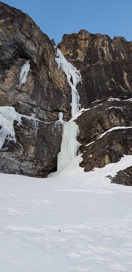 Valle del Braulio, Bormio ice climbing