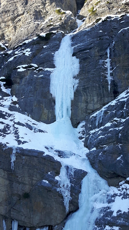 Valle del Braulio, Bormio ice climbing