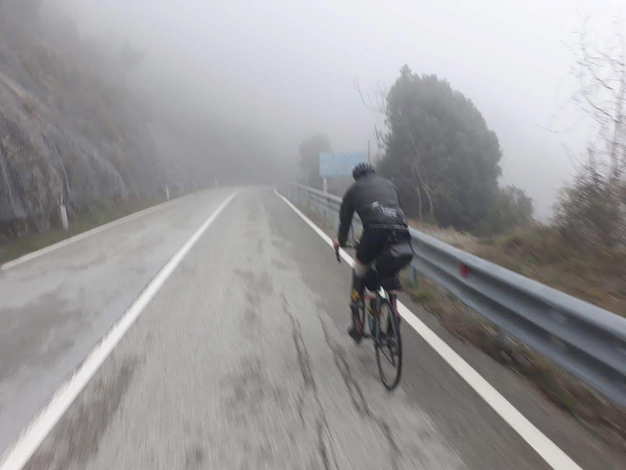 Cycling across Italy