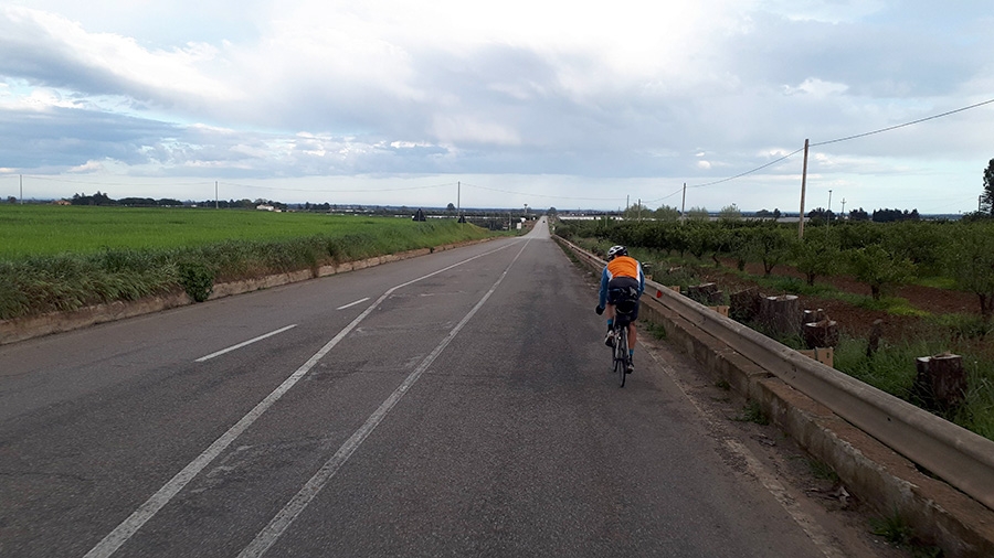 Cycling across Italy