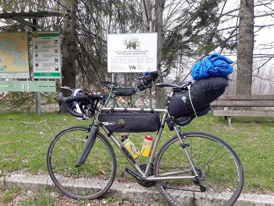 Cycling across Italy