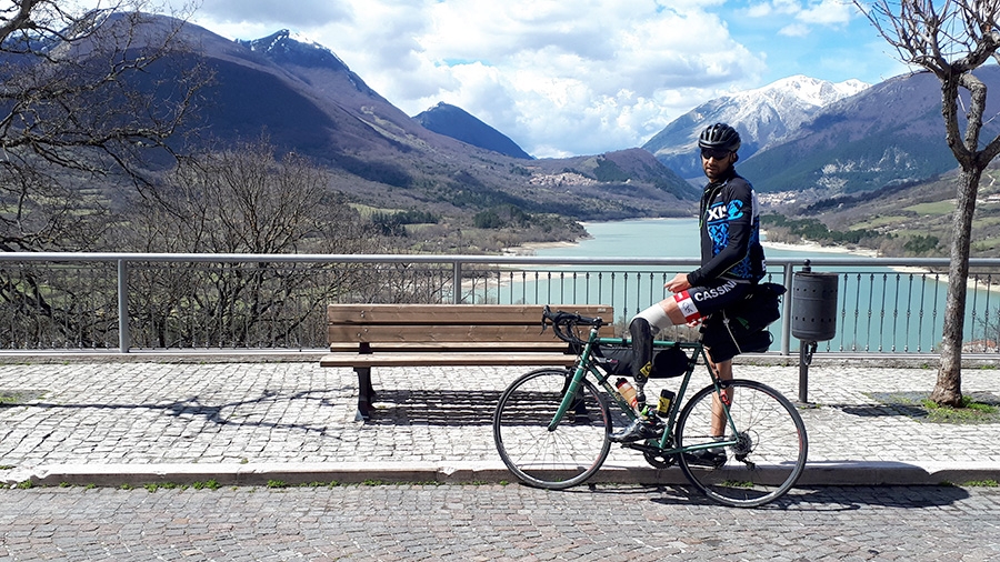 Cycling across Italy